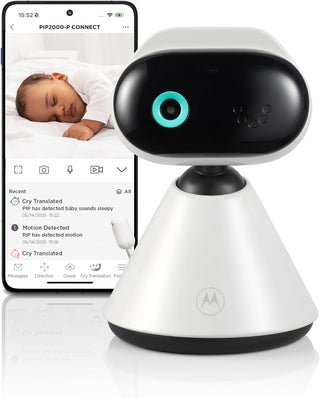 Motorola PIP2000-P Connect Portable 2K Wi-Fi Baby Camera