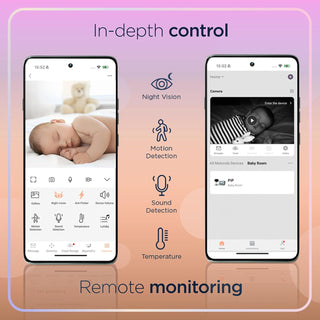 Motorola PIP2000-P Connect Portable 2K Wi-Fi Baby Camera – view 4