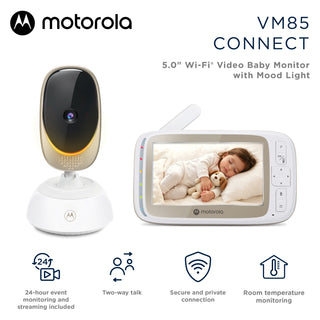Motorola VM85 Connect baby monitor, image 4