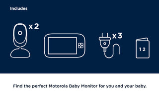 Motorola VM85-2 Connect baby monitor, 2 cameras, image 8